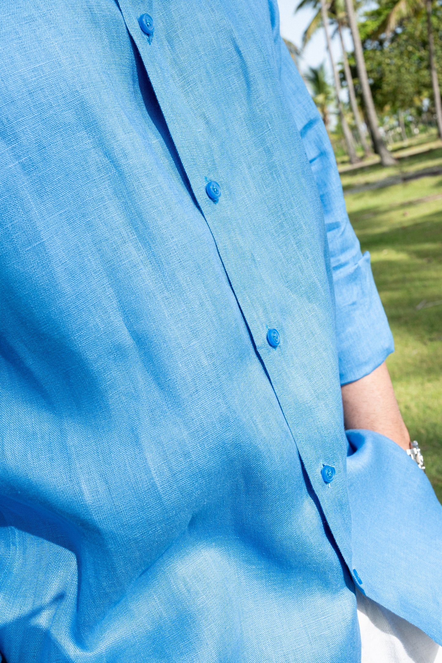 Camisa 100% lino