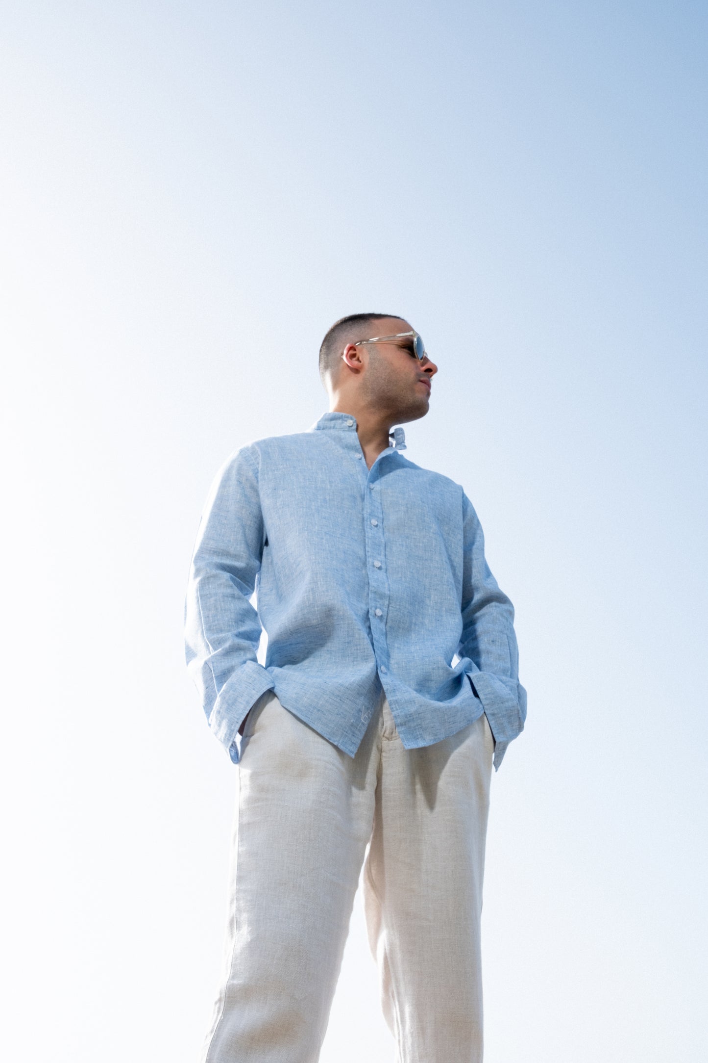 Camisa Lino Mixto
