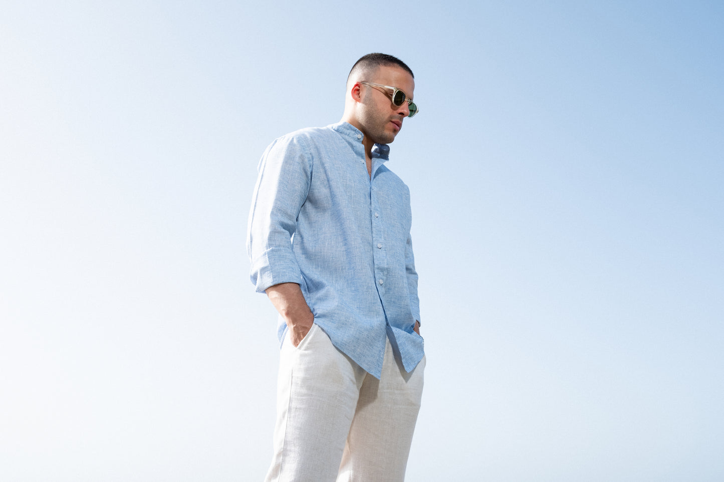 Camisa Lino Mixto