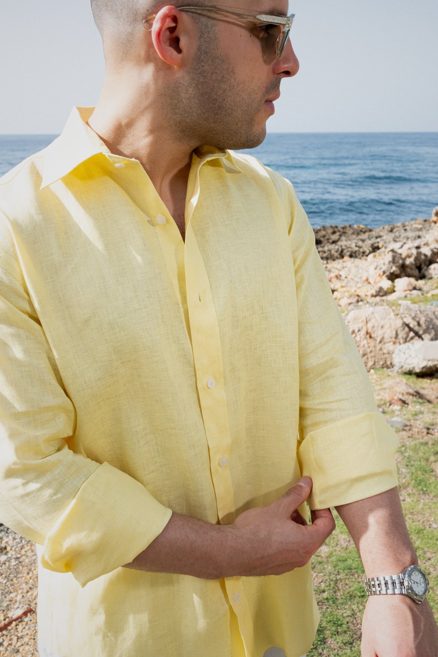 Camisa 100% lino