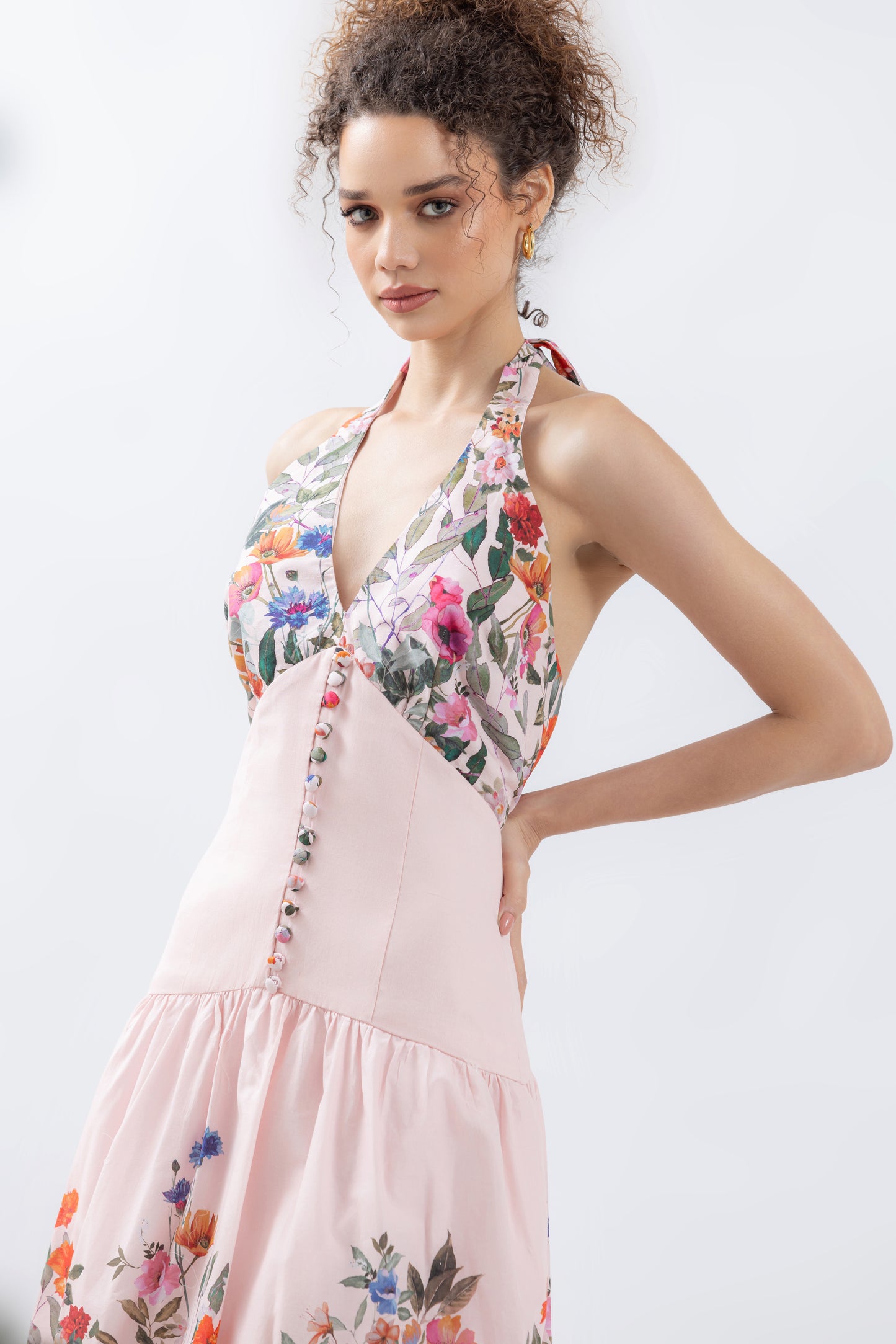 Carlotta Dress - Botanica Print