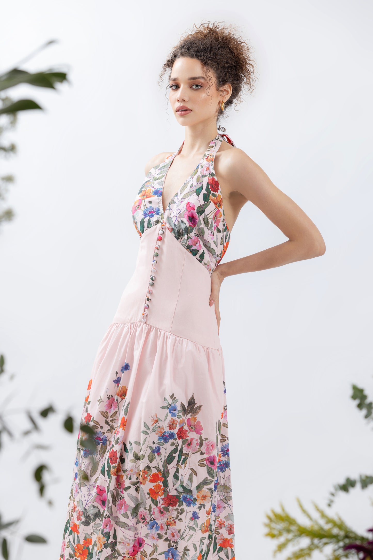 Carlotta Dress - Botanica Print