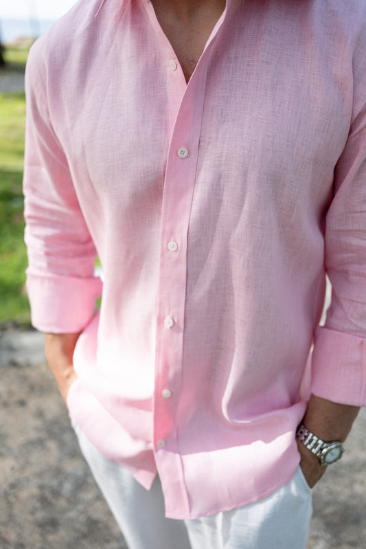 Camisa 100% lino