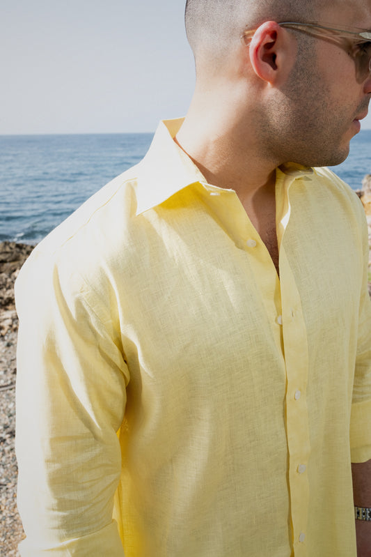 Camisa 100% lino